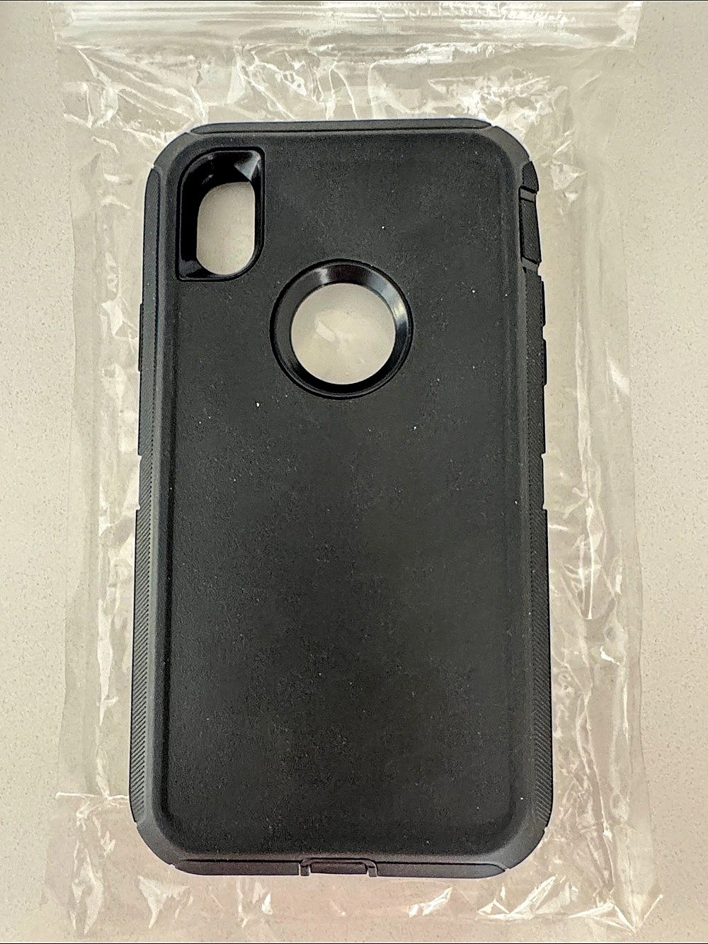 iPhone XR Black Protective Phone Case